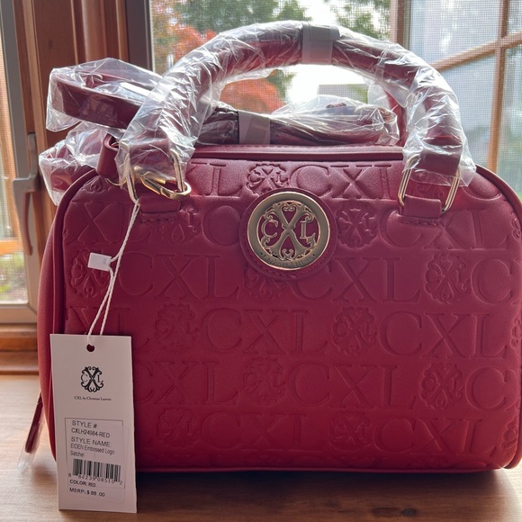 Christian Lacroix Handbags - CXL By Christian Lacroix Eiden Red Satchel